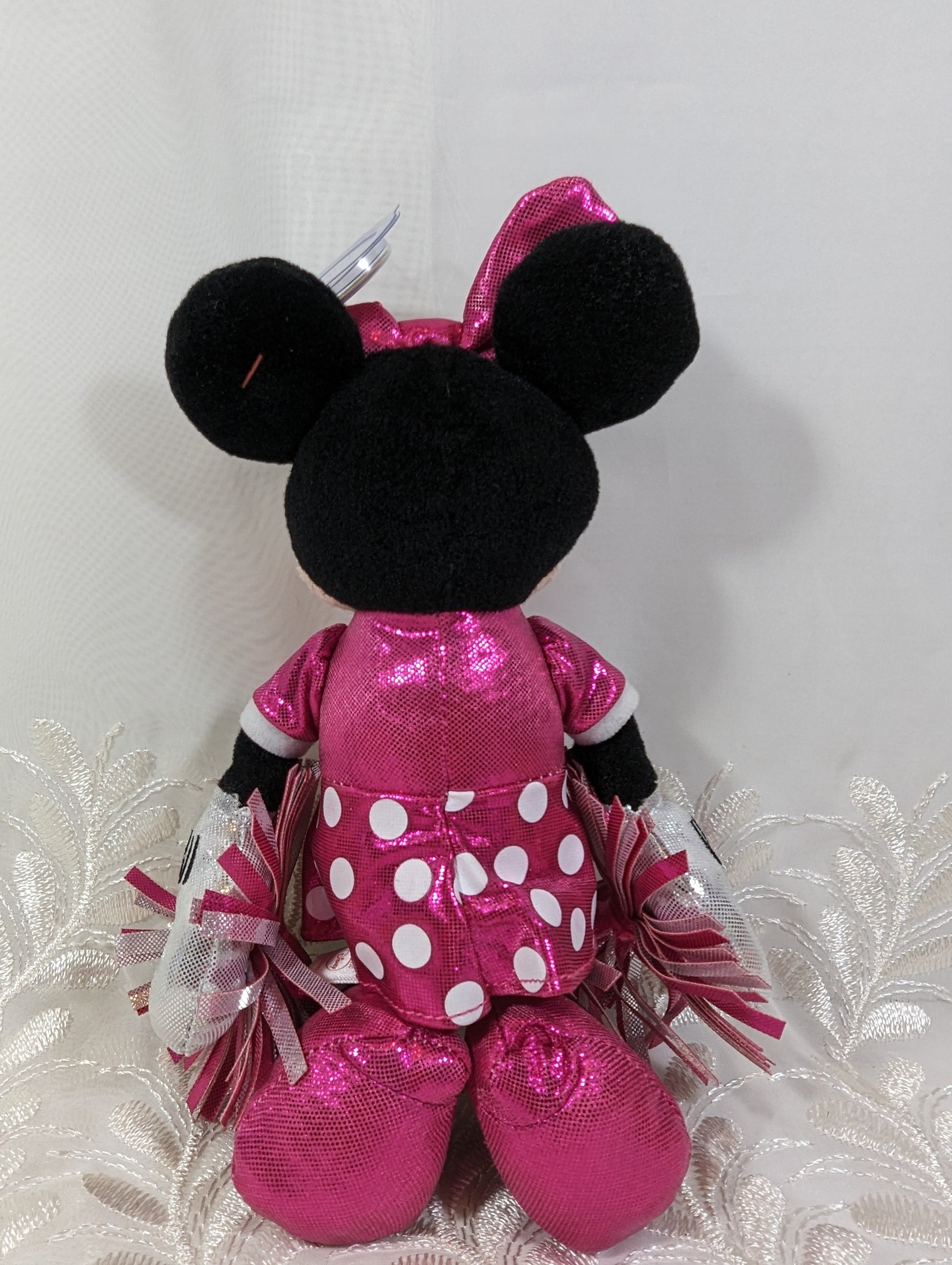 Ty Sparkle Collection - Minnie Mouse The Cheerleader (8in) - Vintage Beanies Canada