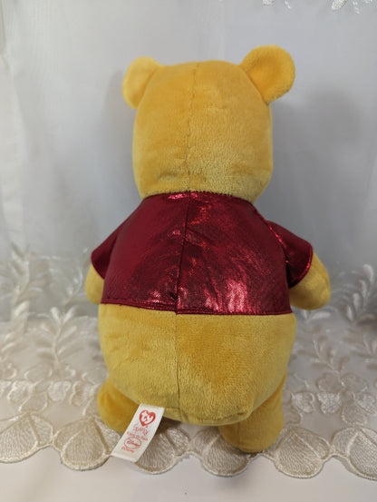 Ty Sparkle collection - Winnie the Pooh the Bear (9in) No Tag - Vintage Beanies Canada