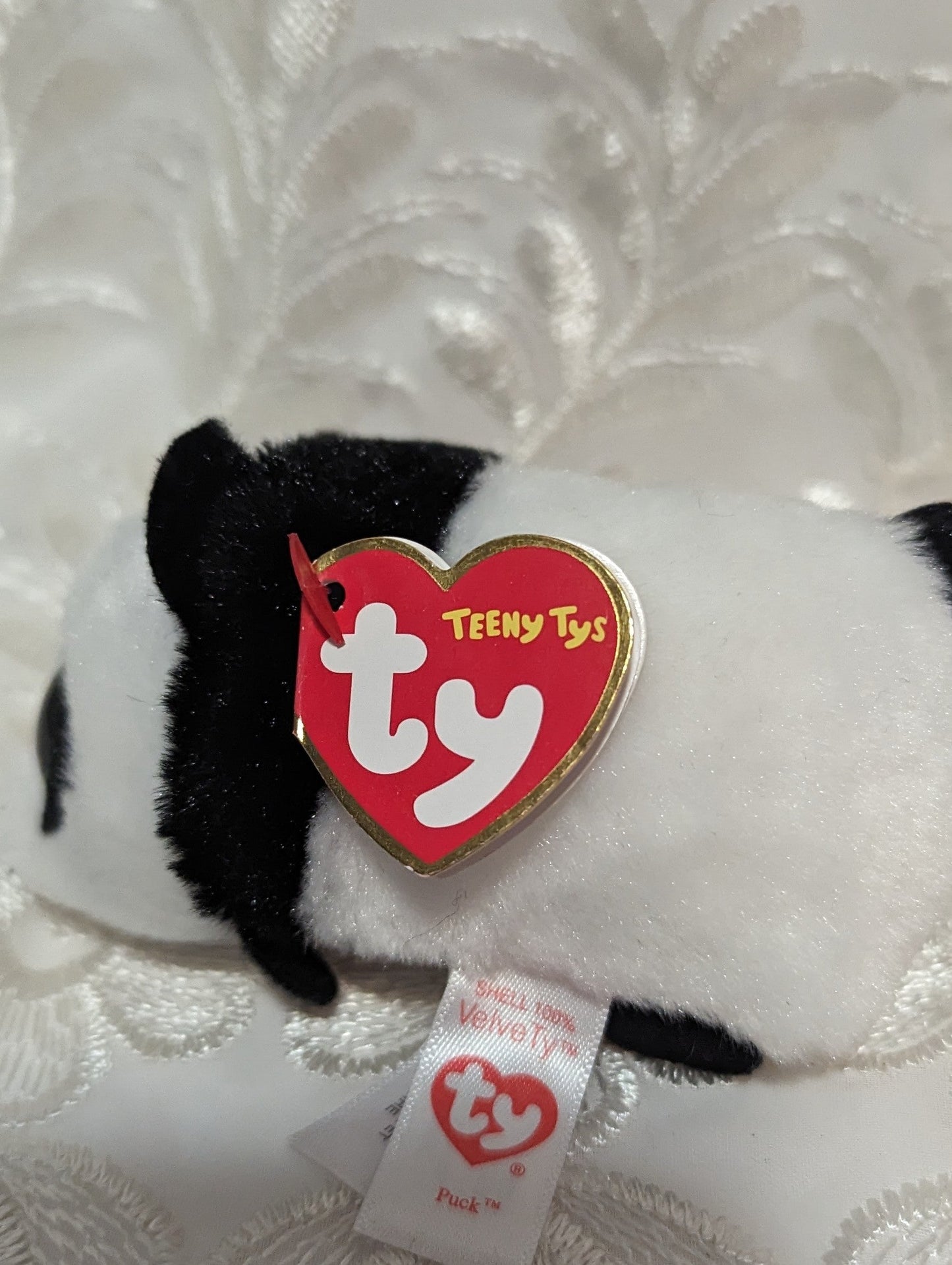 Ty Teenie Tys - Puck The Panda (4in) - Vintage Beanies Canada