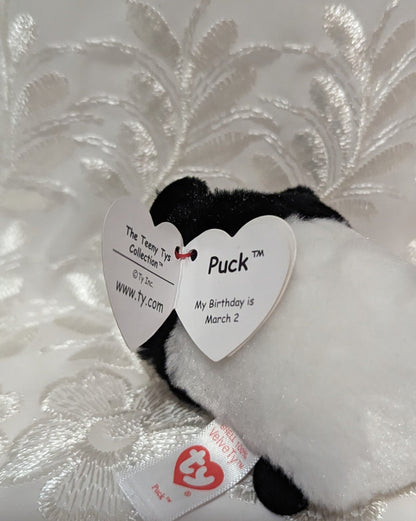 Ty Teenie Tys - Puck The Panda (4in) - Vintage Beanies Canada