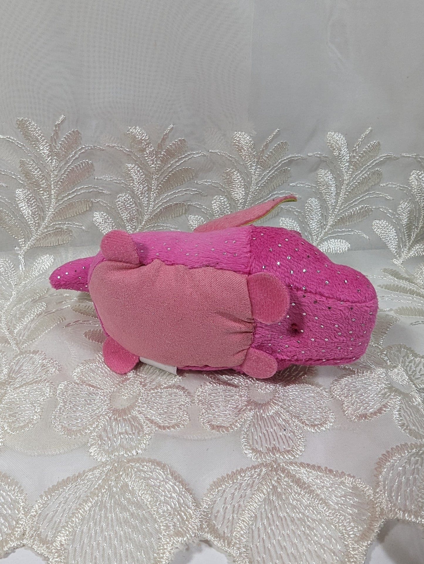 Ty Teeny Tys - Darby The Pink Dragon (4in) - Vintage Beanies Canada