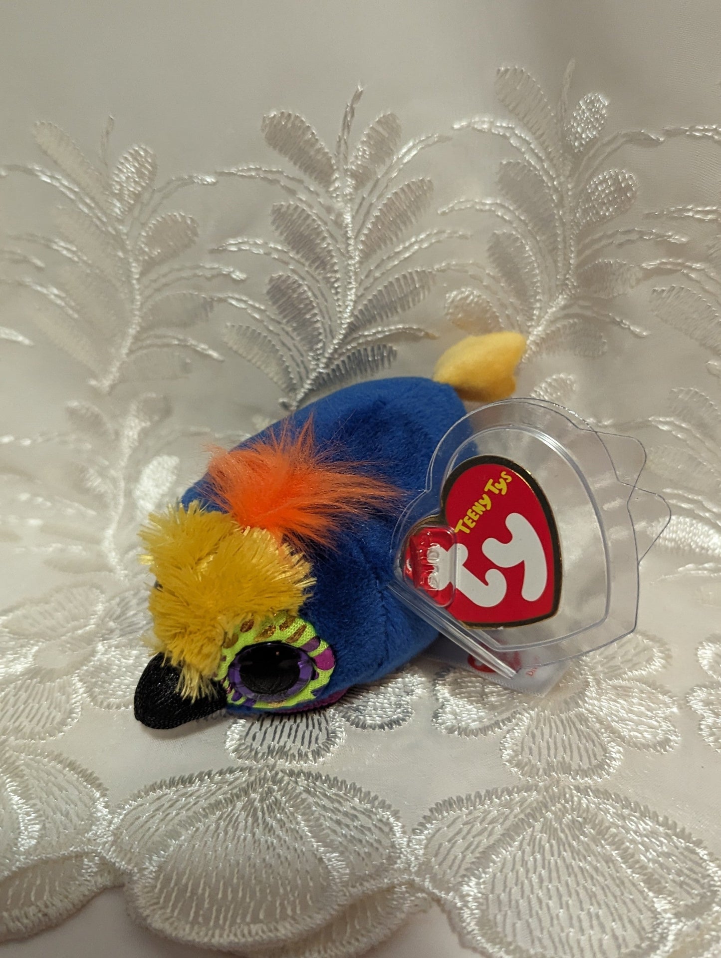 Ty Teeny Tys - Diva The Parrot (4in) Near Mint Tag - Vintage Beanies Canada