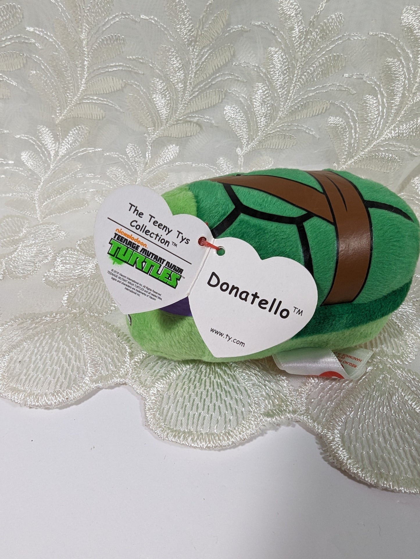 Ty Teeny Tys - Donatello From the Teenage Mutant Ninja Turtles (3.5in) - Vintage Beanies Canada