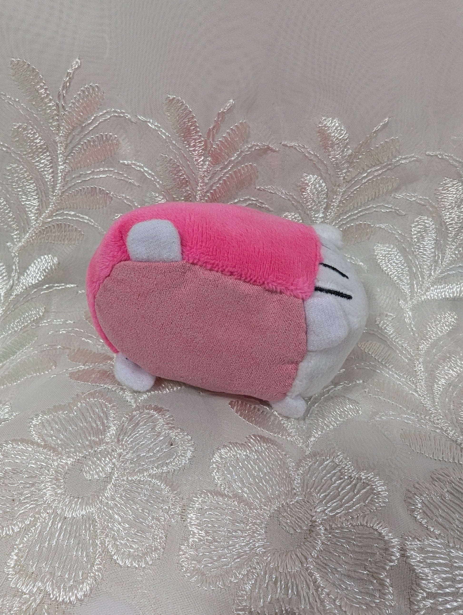 Ty Teeny Tys - Hello Kitty The Pink Cat (3in) - Vintage Beanies Canada