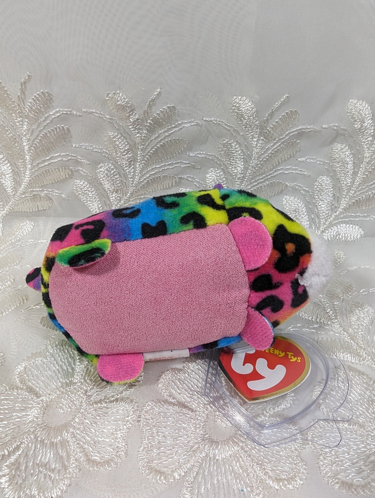 Ty Teeny Tys - Jelly The Rainbow Leopard (4in) - Vintage Beanies Canada