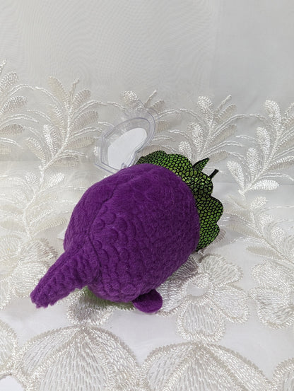 Ty Teeny Tys - Landon the Purple Triceratops Dinosaur (4in) - Vintage Beanies Canada