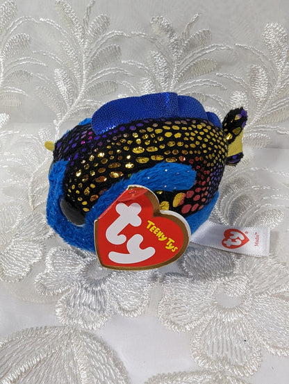 Ty Teeny Tys - Madie the Blue Fish (4in) - Vintage Beanies Canada