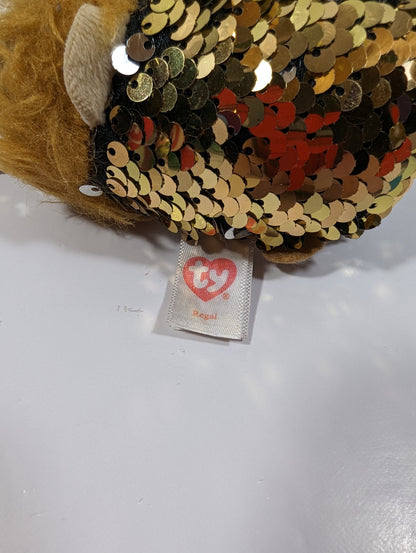 Ty Teeny Tys - Regal the Lion (4in) No Tag, Pre-owned - Vintage Beanies Canada