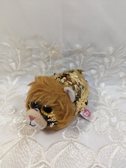 Ty Teeny Tys - Regal the Lion (4in) No Tag, Pre-owned - Vintage Beanies Canada