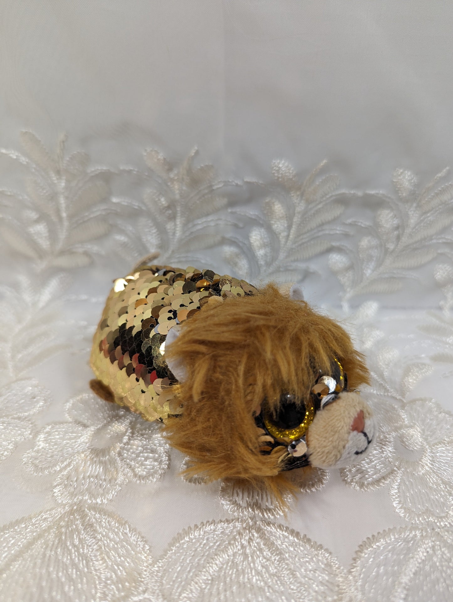 Ty Teeny Tys - Regal the Lion (4in) No Tag, Pre-owned - Vintage Beanies Canada