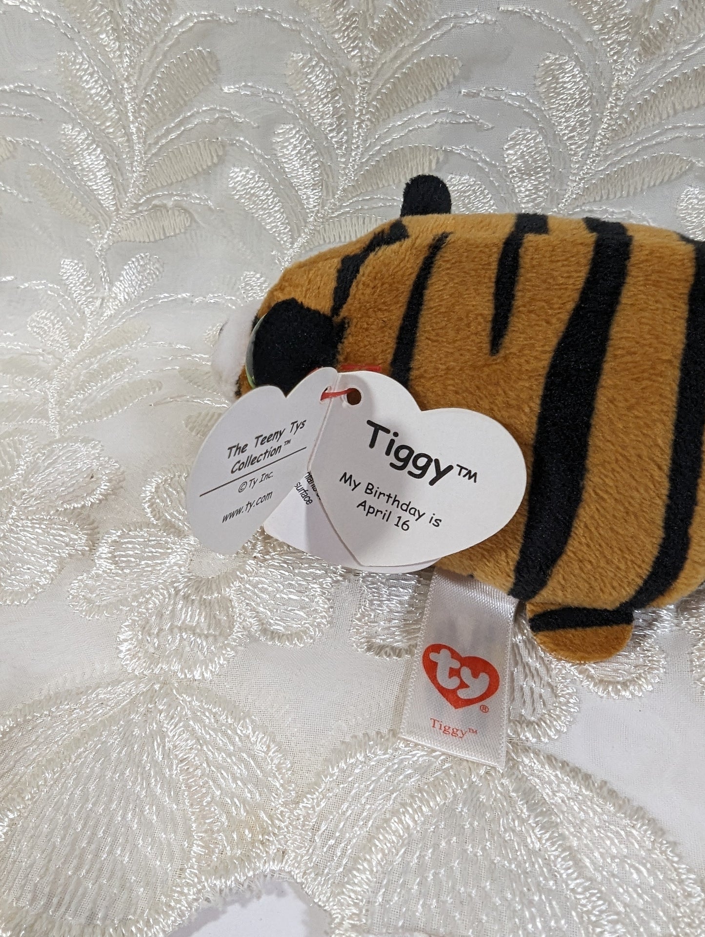 Ty Teeny Tys - Tiggy The Tiger (4in) - Vintage Beanies Canada