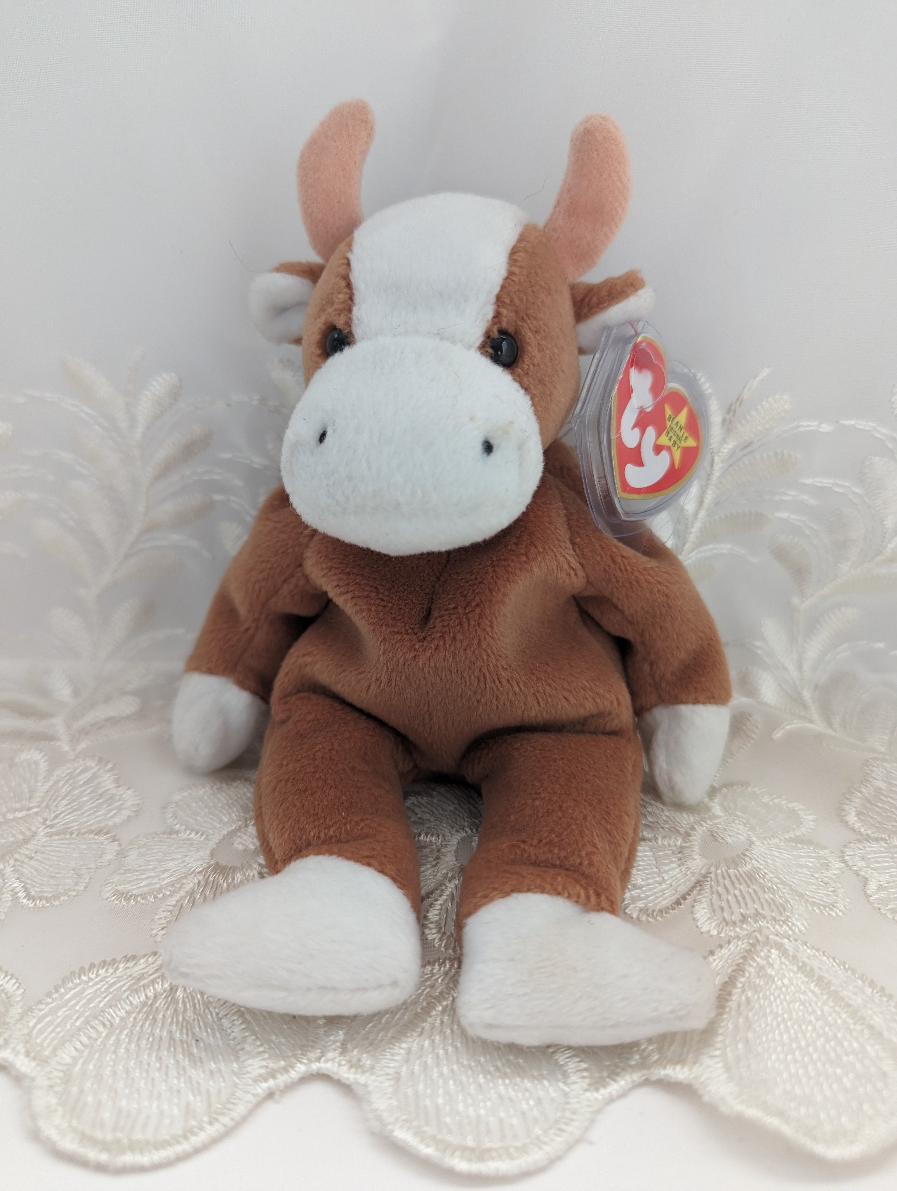 Bessie the cow clearance beanie baby value