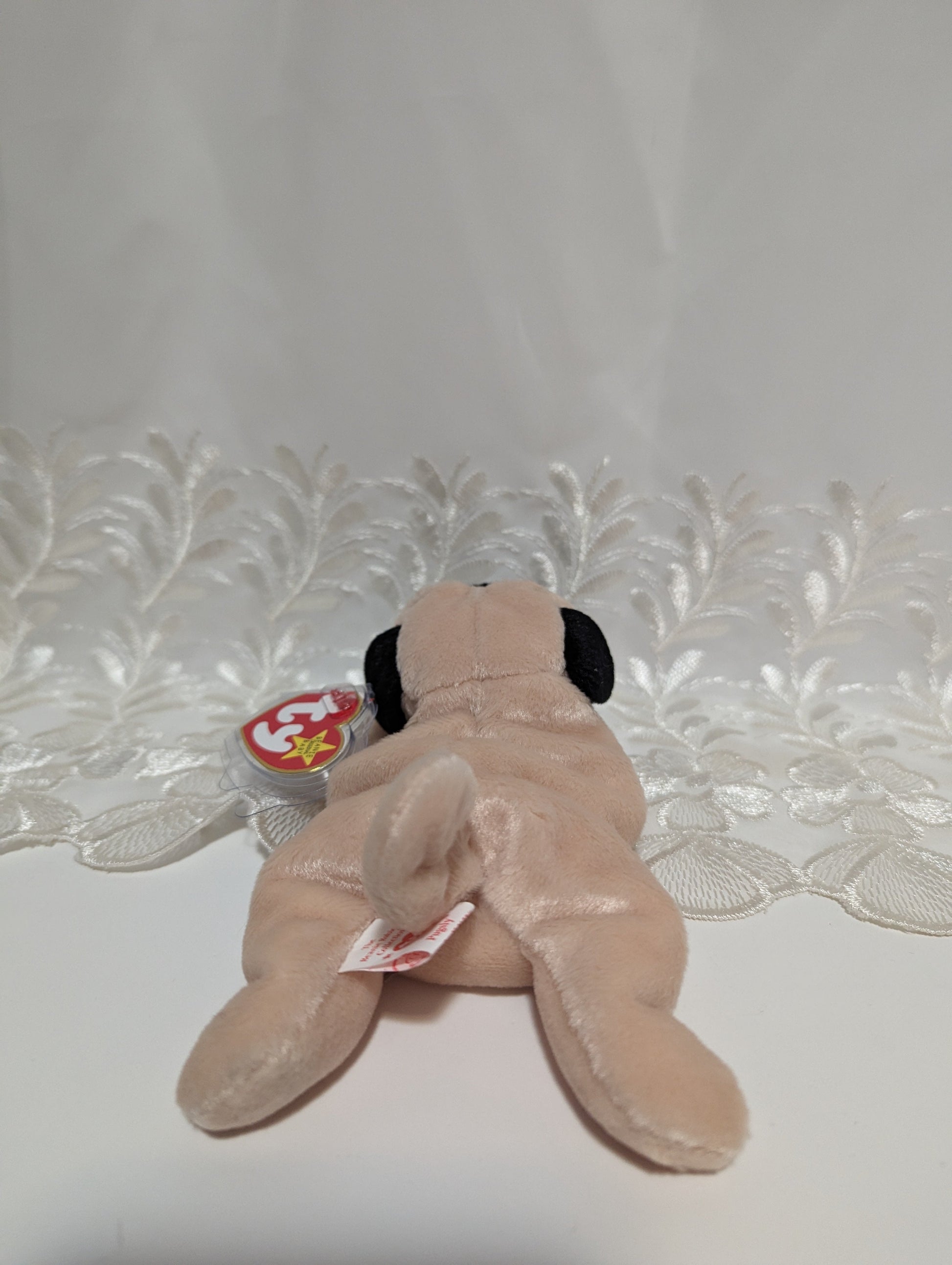 Ty Beanie Baby - Pugsley The Pug Dog (8in) - Vintage Beanies Canada