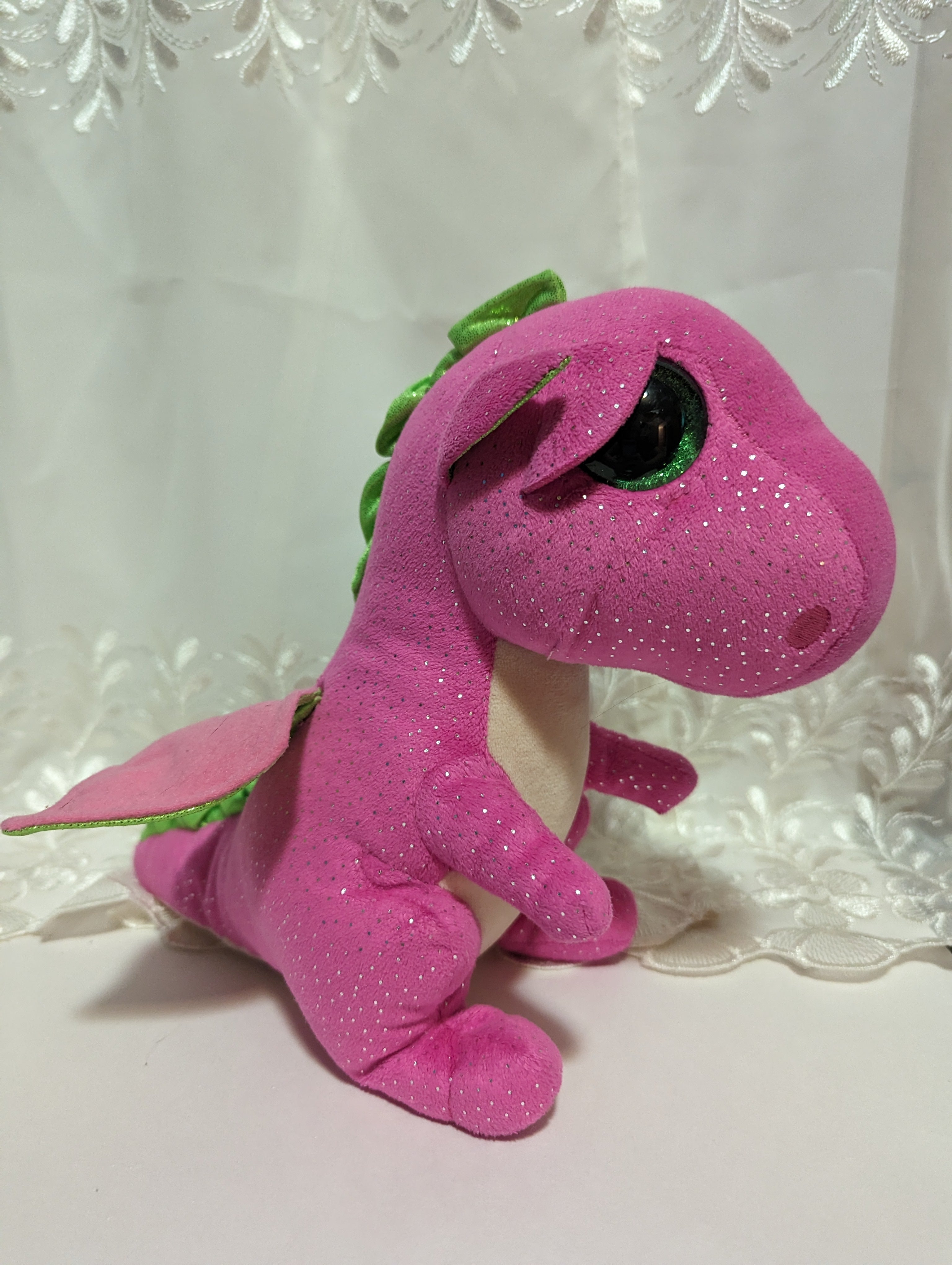 Pink dragon sales beanie boo