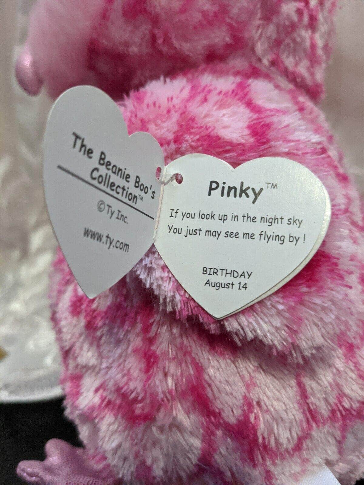 Ty beanie boo pinky hotsell