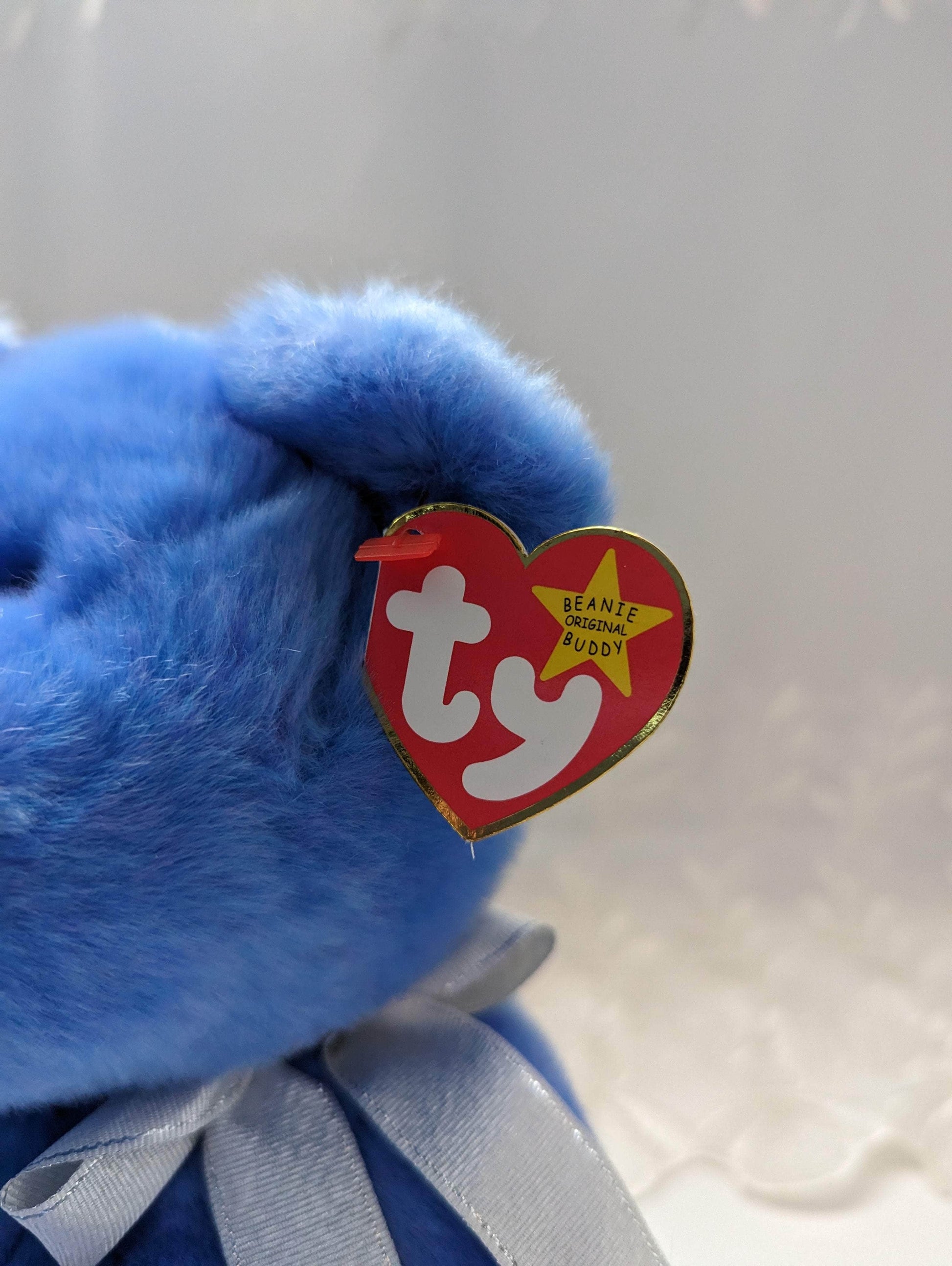 Ty Beanie Buddy - Clubby II The Light Blue Bear (13in) - Vintage Beanies Canada