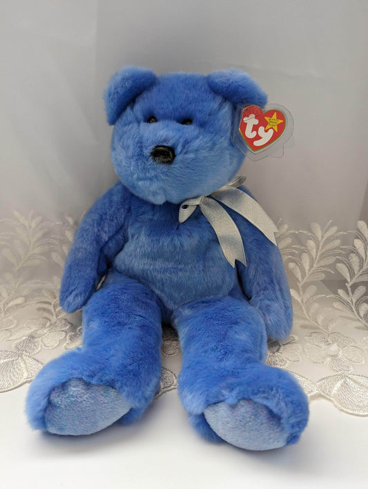Ty Beanie Buddy - Clubby II The Light Blue Bear (13in) - Vintage Beanies Canada